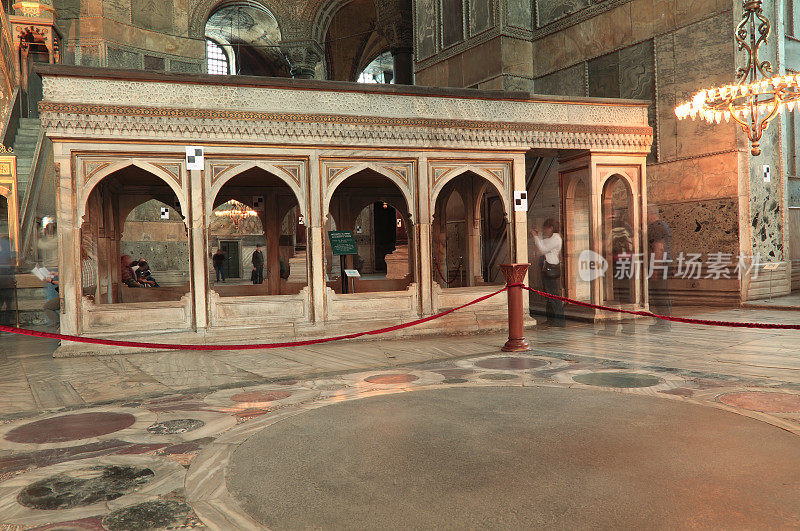 Muezzin的Loge & Hagia Sophia